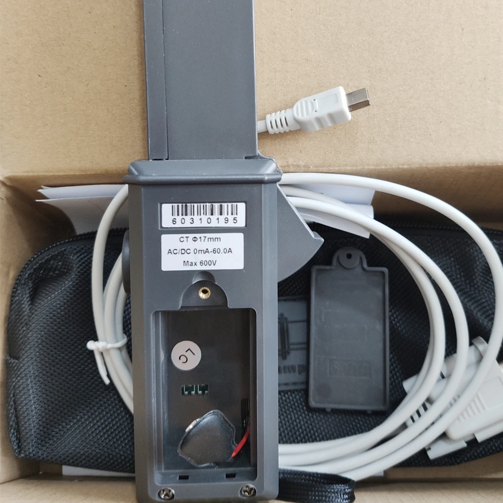High Accuracy DC/AC Clamp Leakage Current Meter ETCR6000B Clamp Leaker Measuring 0mA~60.0A Storage 99 Datas