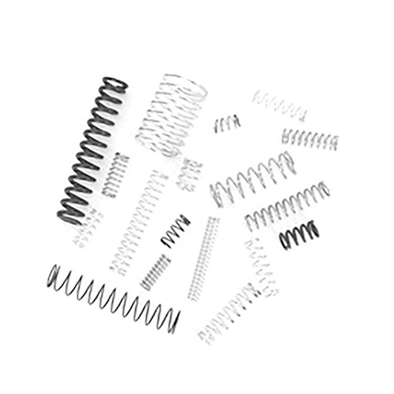 

Creamily 5PCS Wire Diameter 1.0mm Compression Spring Compressed Spring Y-Type Rotor Return Spring Length 10-100mm