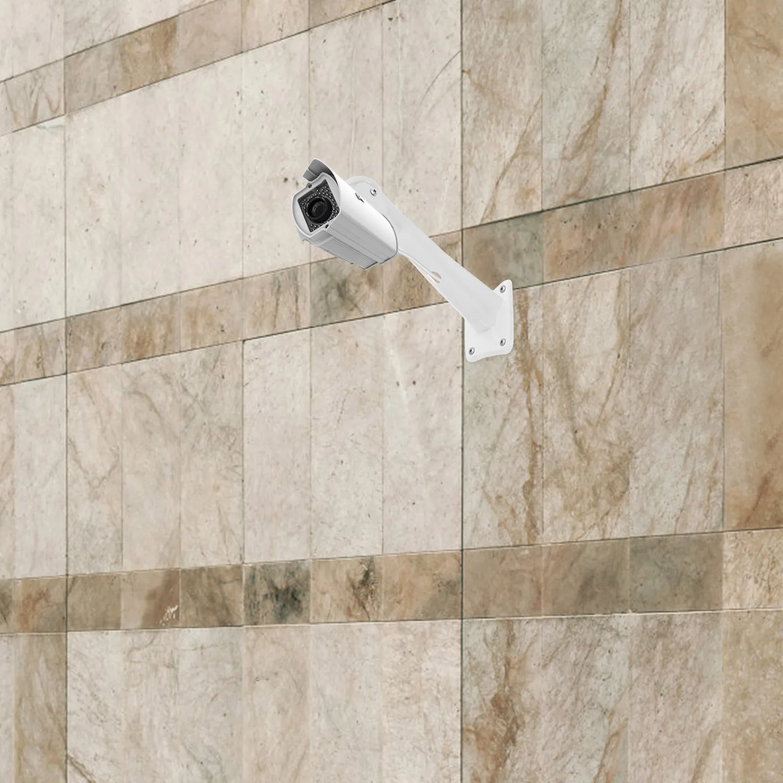 

Adjustable Metal Security Camera Mount Bracket for Wall Ceiling Outdoor Indoor Use Heavy Duty Camera Installation Holder Stand