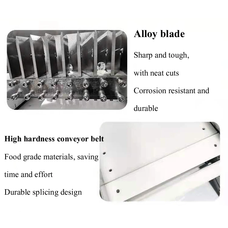 High-Power Dicing Machine For Ribs Pig Feet Chicken Duck Fish Frozen Meat Slicer Meat Cutting Machines