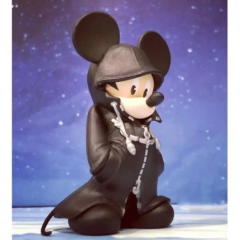 UDF Limited Edition Disney Game Kingdom Hearts Mickey Action Figure Dolls Toy 5.5cm Mickey Mouse Model Toys Gifts for Kids Girls