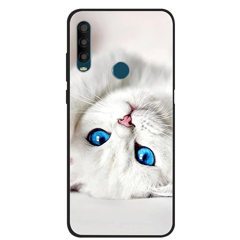 For Alcatel 1SE 2020 Case Cute Cat Painted Bumper Silicone TPU Soft Phone Cover Case For Alcatel 1SE 5030D 5030F 1 SE 2020 Coque