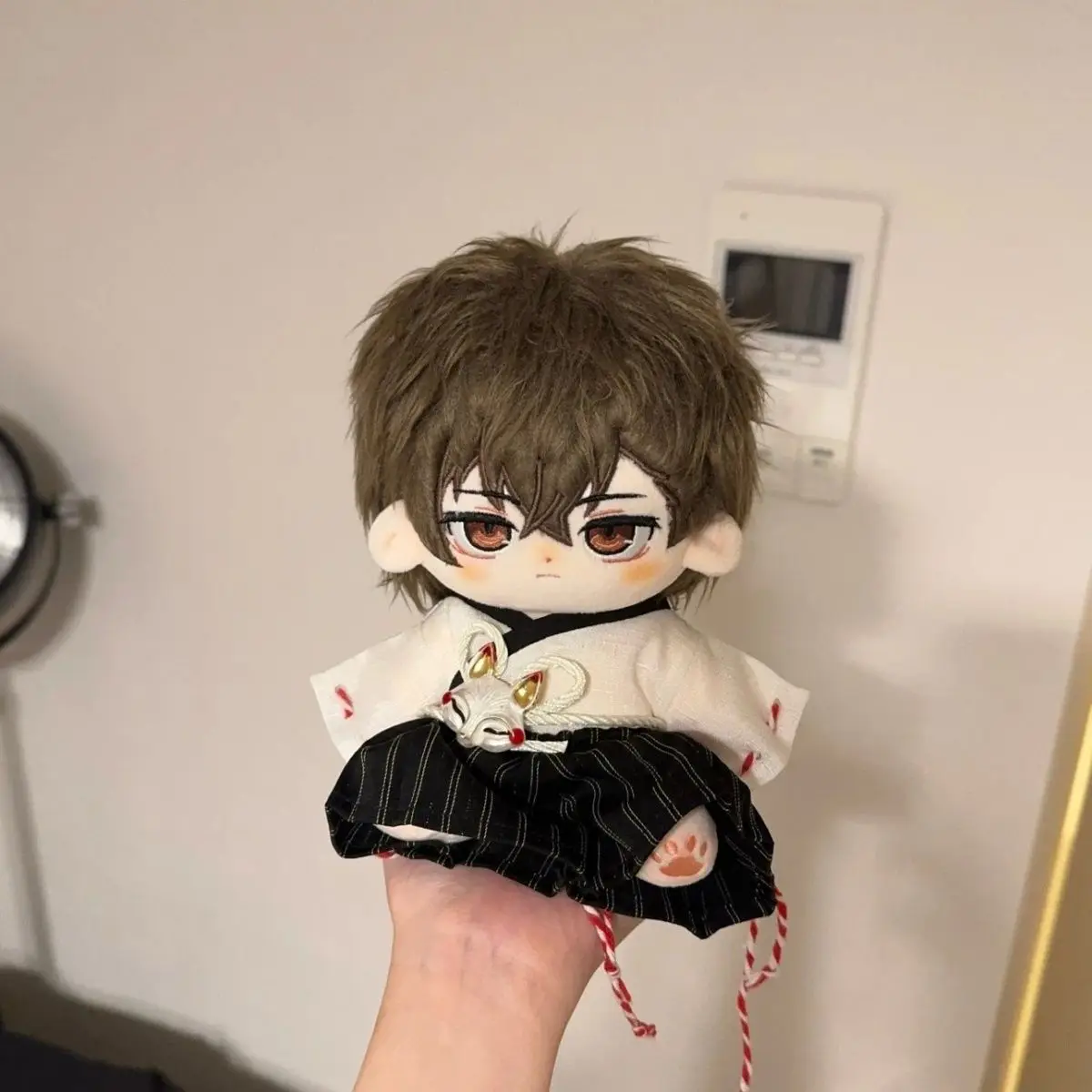 

Осаму 20 см плюшевая кукла со скелетом, мягкая одежда, косплей, кавайный фестиваль для друзей, Рождественский подарок