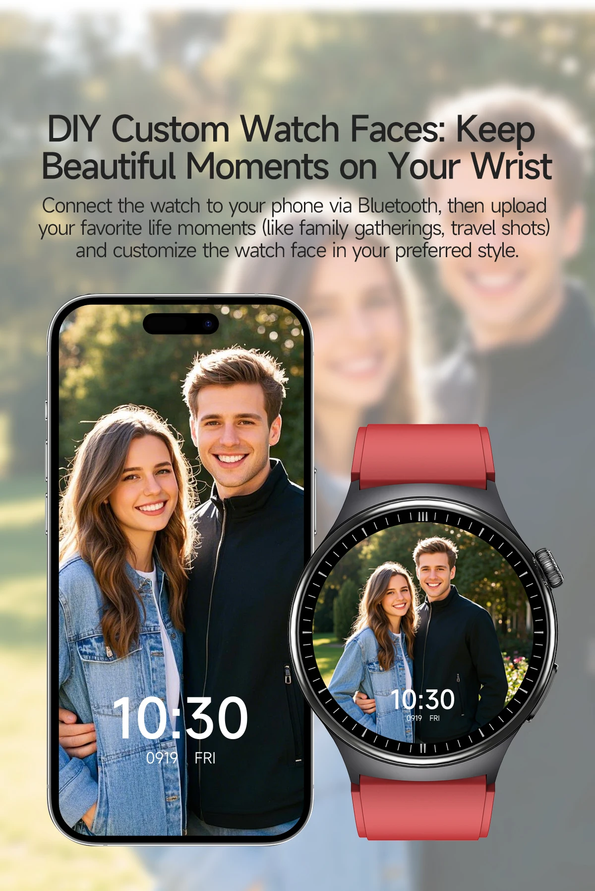 Präzise Mikro-Physikalische Untersuchung Gesundheits-Smartwatch Blutdruck Harnsäure Körperfett Fünf-Organ-Analyse Anrufuhr für Männer und Frauen – Detail 29