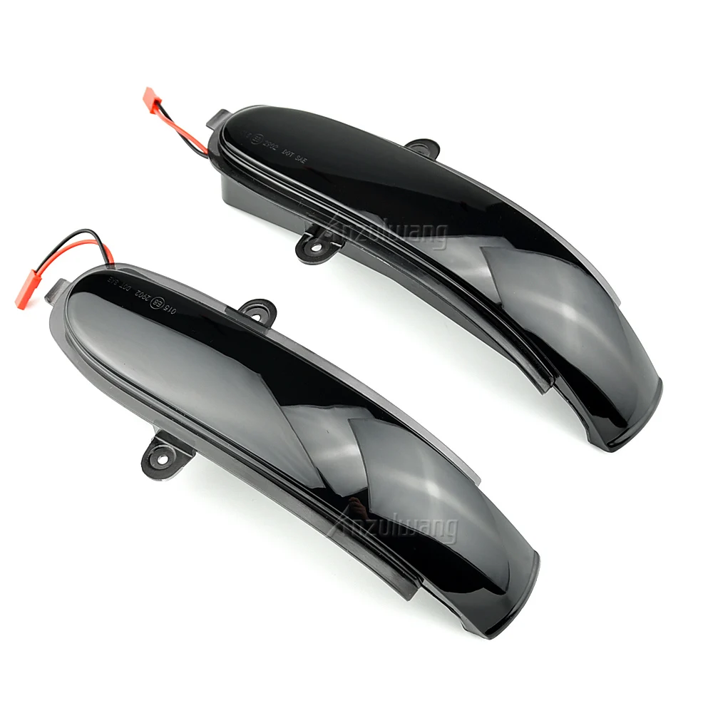 

2pcs Flashing Water Dynamic Blinker LED Turn Signal Side Mirror Light Fit For Mercedes Benc C T-Modell (S 203) (2000-2007.04)