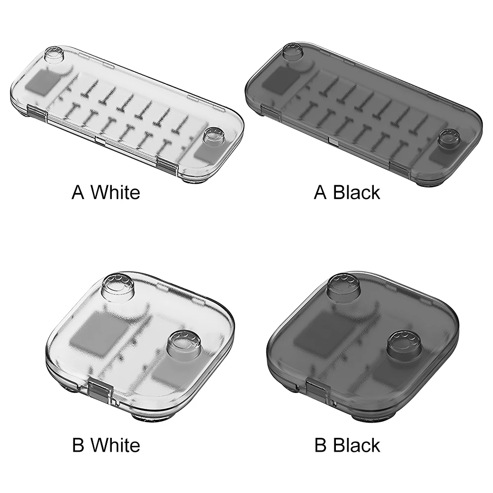 Carcasa de almacenamiento transparente para Nintendo Switch 2, carcasa protectora transparente antiarañazos para consola de juegos/controlador de juegos Switch 2