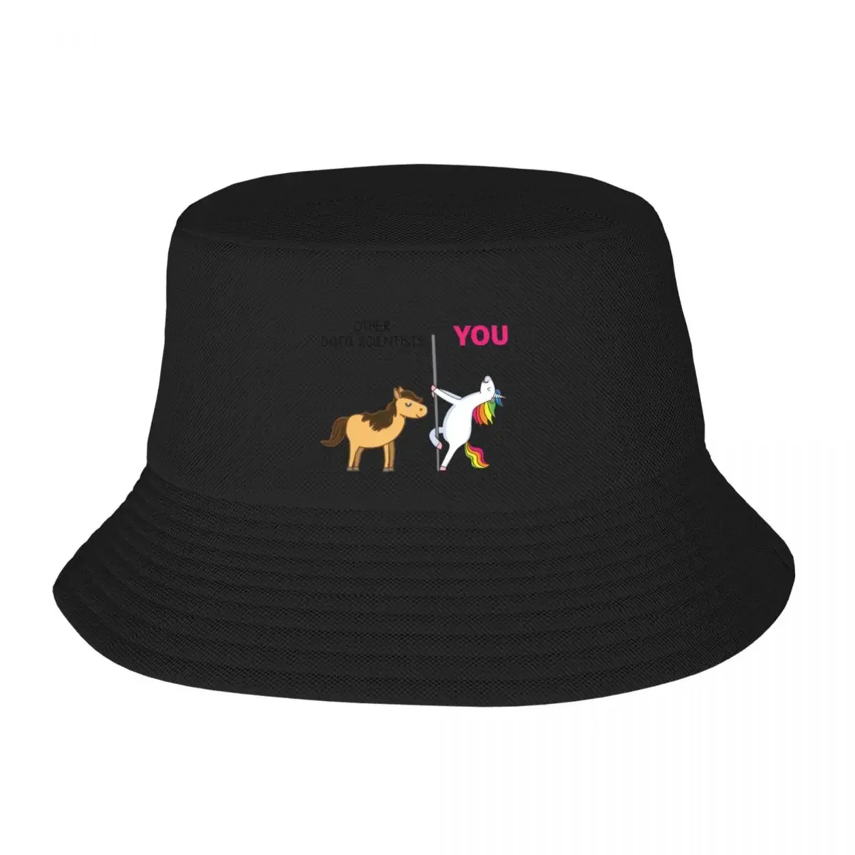 Awesome Unicorn Gift For data scientist Bucket Hat Mountaineering |-F-| Wear Sunscreen Wear Men Women's