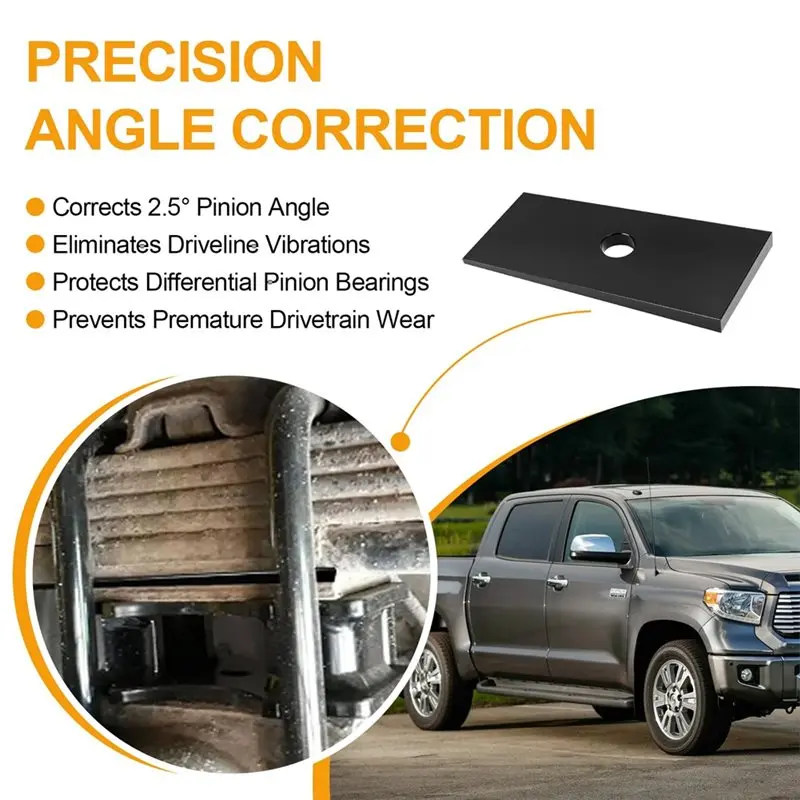 AB96-For Leaf Spring For Pinion Angle Correction 2.5 Degree Suspension Axle Shims Shims Pinion Wedge