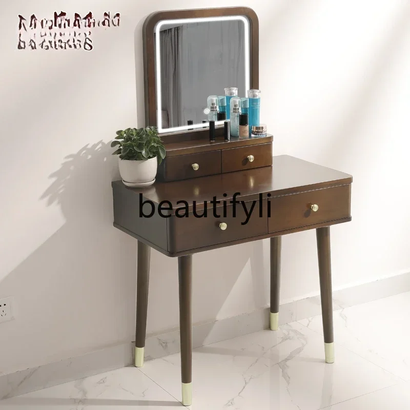 

ss CSimple led small apartment with light new Chinese walnut 80 bedroom dresser