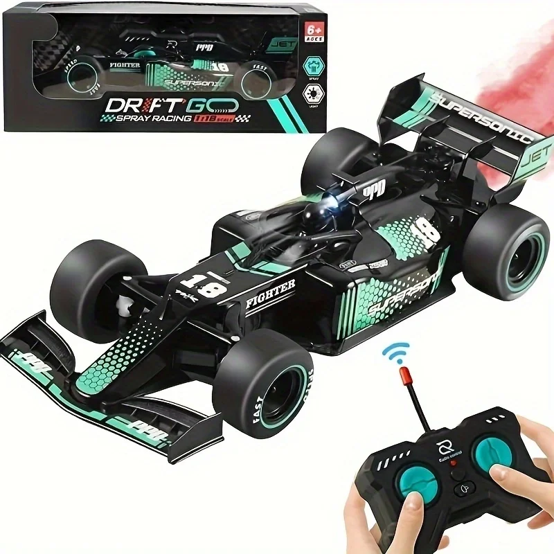 Technical F1 Remote Controlled Car 1:18 Formula Model Racing High-Speed Drifting Sports Children Toys Set for Kids Birthday Gift