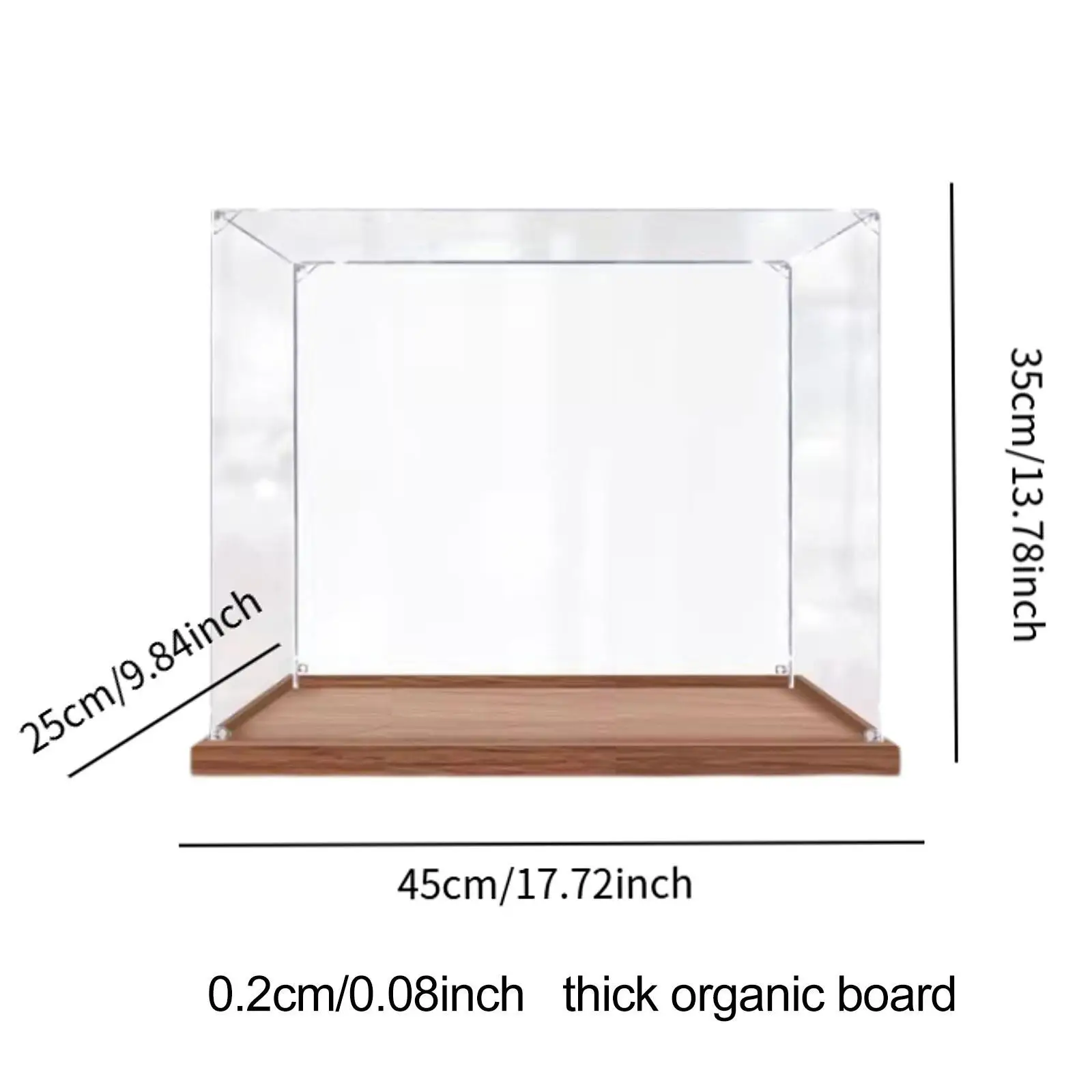 Espositore in acrilico Action Figure Display Case Organizer Crafts Collection espositore per Statue souvenir Action Figures