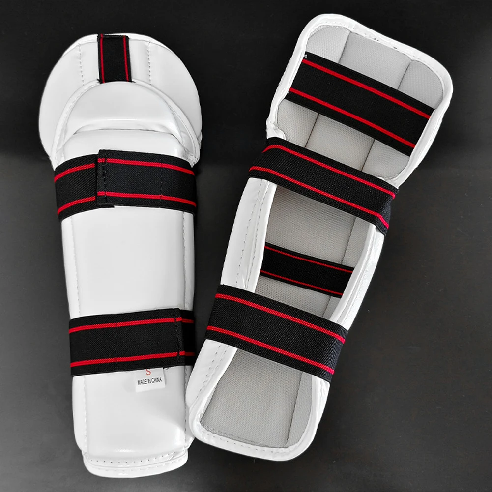 Elbow Protective Pads with EVA Liner Arm Protection Guard Adjustable Taekwondo Protective Gear for Muay Thai