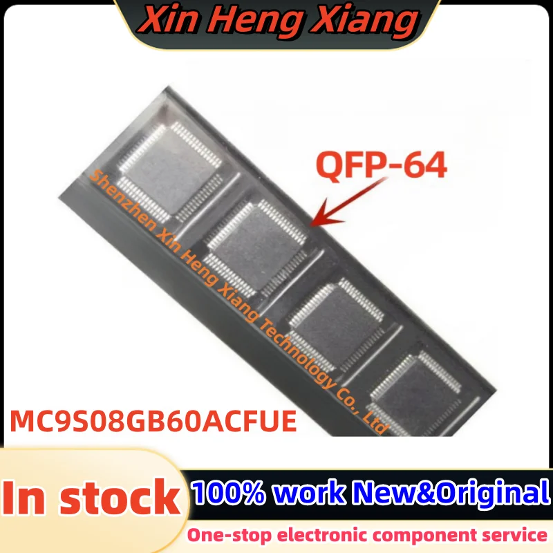 

(2-10pcs)MC9S08GB60A MC9S08GB60ACFUE QFP-64 Chipset