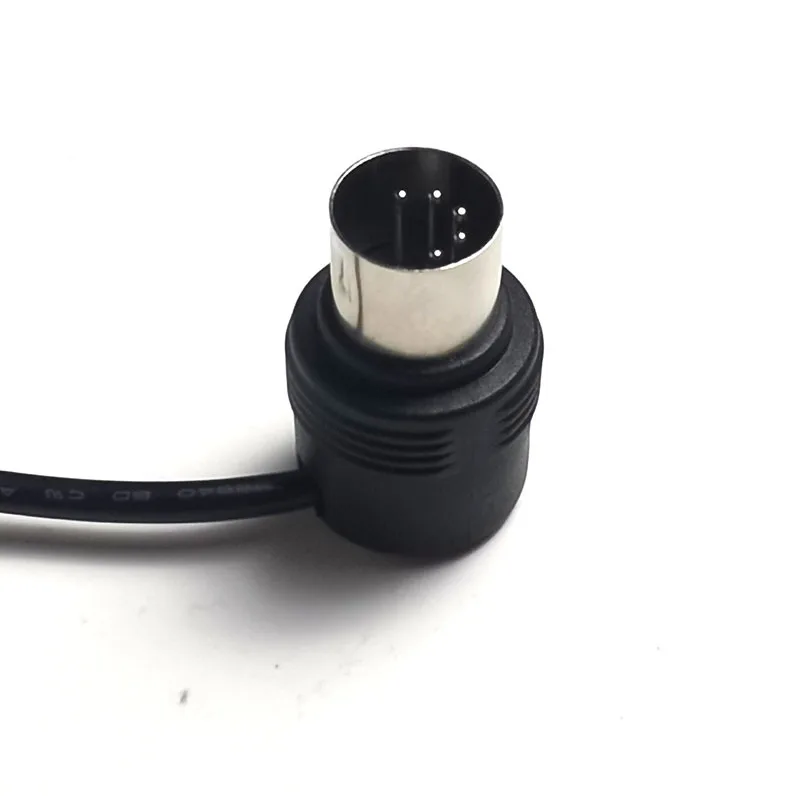 MIDI Male to Male Cable Connector 90 Degree Right Angled MIDI Cable DIN Plug Socket Electric Piano Keyboard Extension Cord