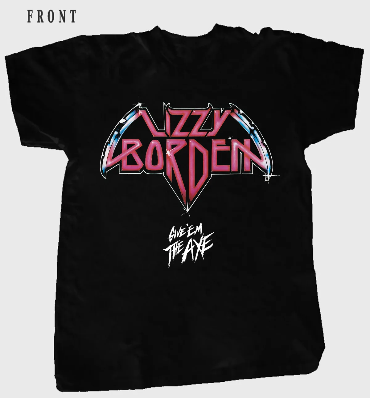 Rare Lizzy Borden - Give Em The Axe Band Gift For Fan T-shirt TMB2122