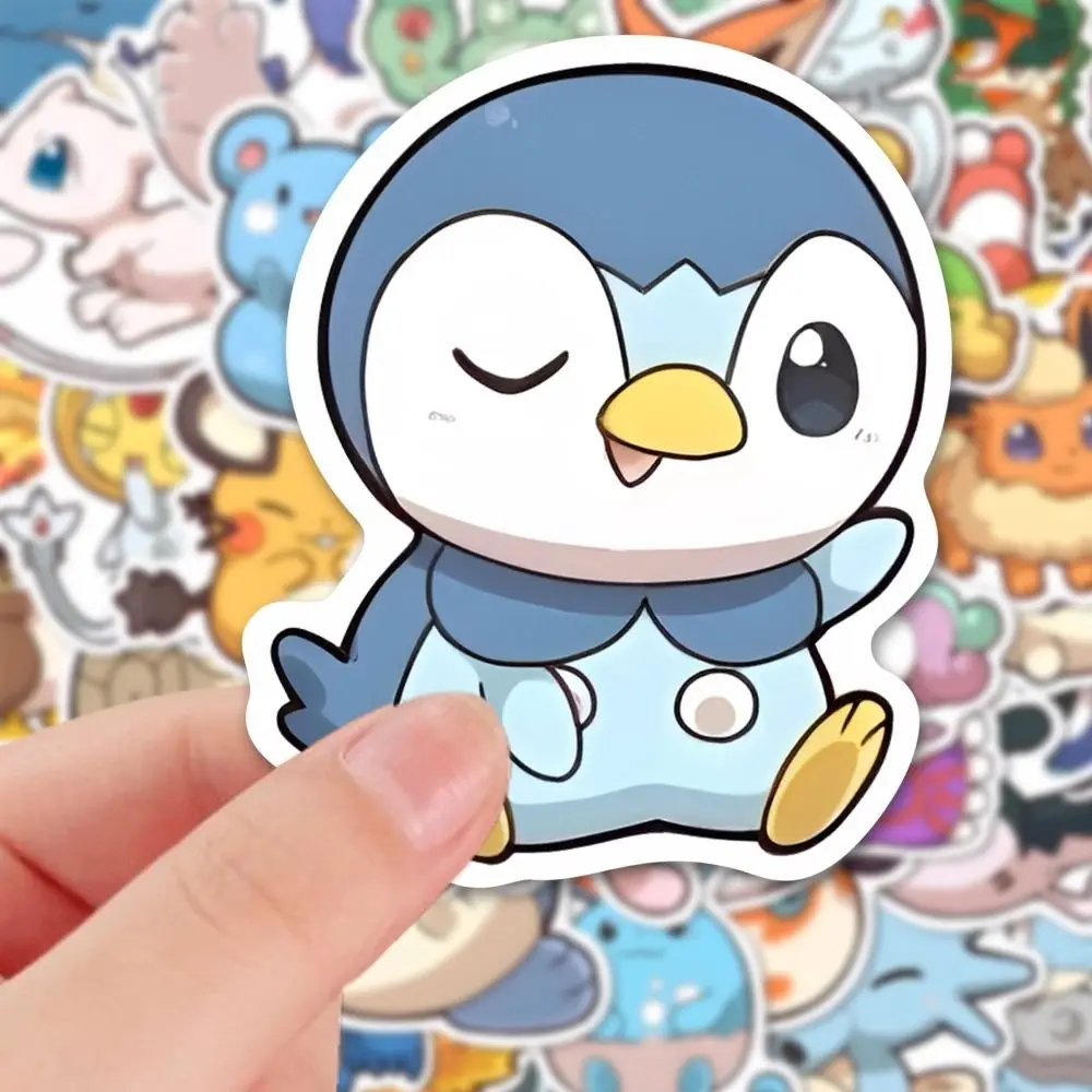 

HotSale 186P Pokemon Stickers Set, No Repeat Waterproof Vinyl Decals Scrapbook DIY Laptop Phone Case Cute Pikachu Gift for Kids