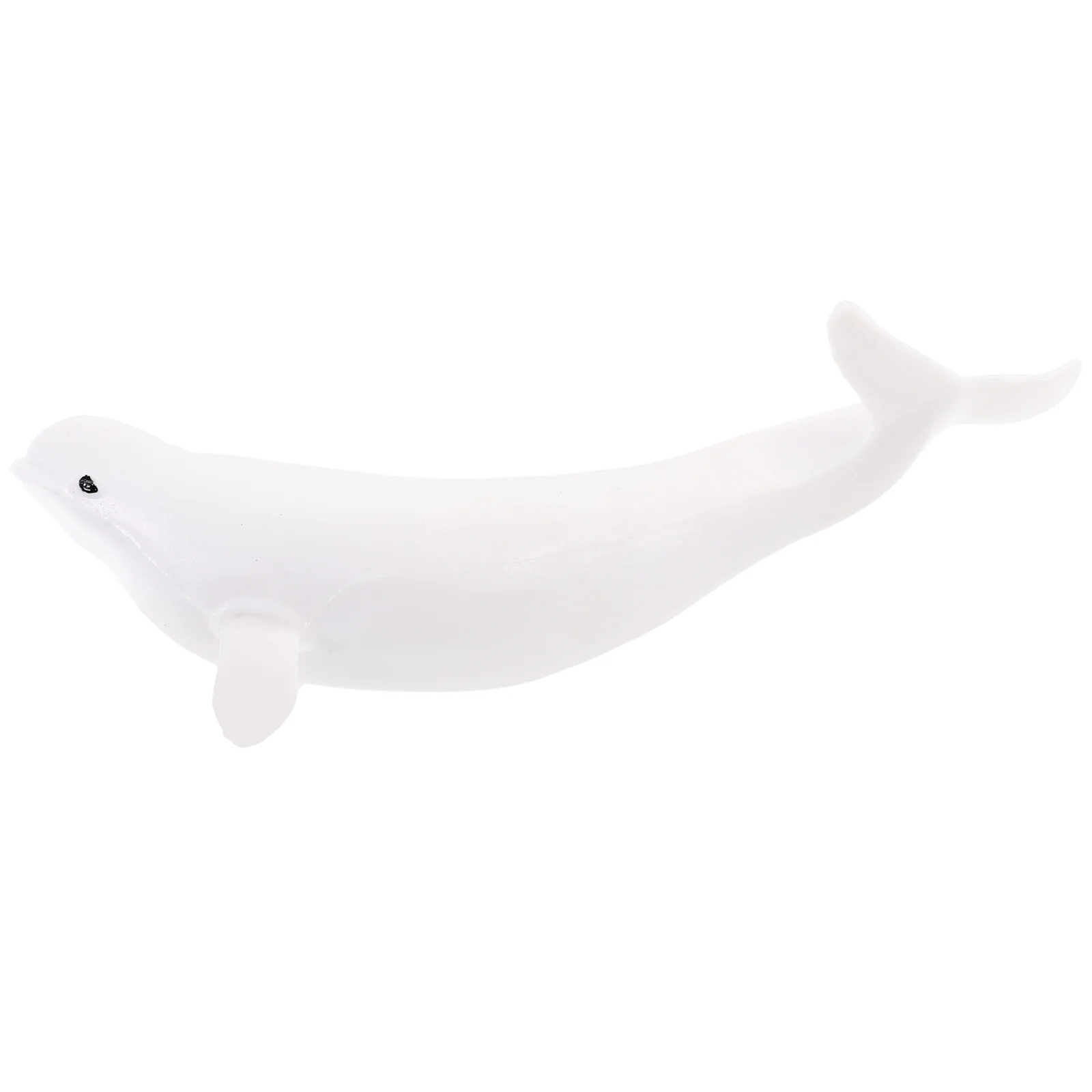 Beluga Model Fake Marine Animal Whale Lifelike Simulation Realistic Figures Artificial Child