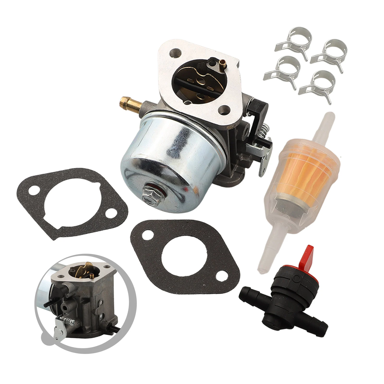 

Carburetor For For For For HP Fits Specific FS481V Recoil Start Models High Class Very Good Working Condition LMF