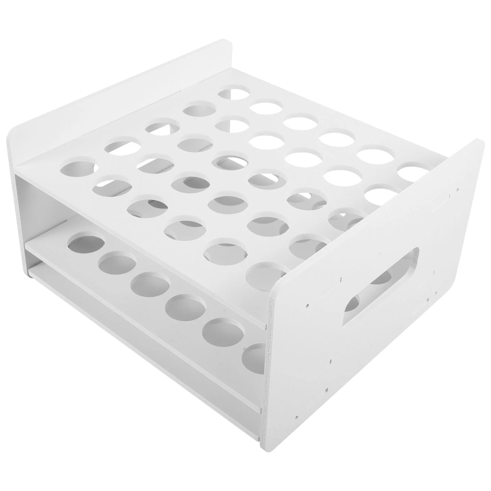 Scissors Stand Compact Storage Rack Organizer Display Holder Household Wooden for Kindergarten