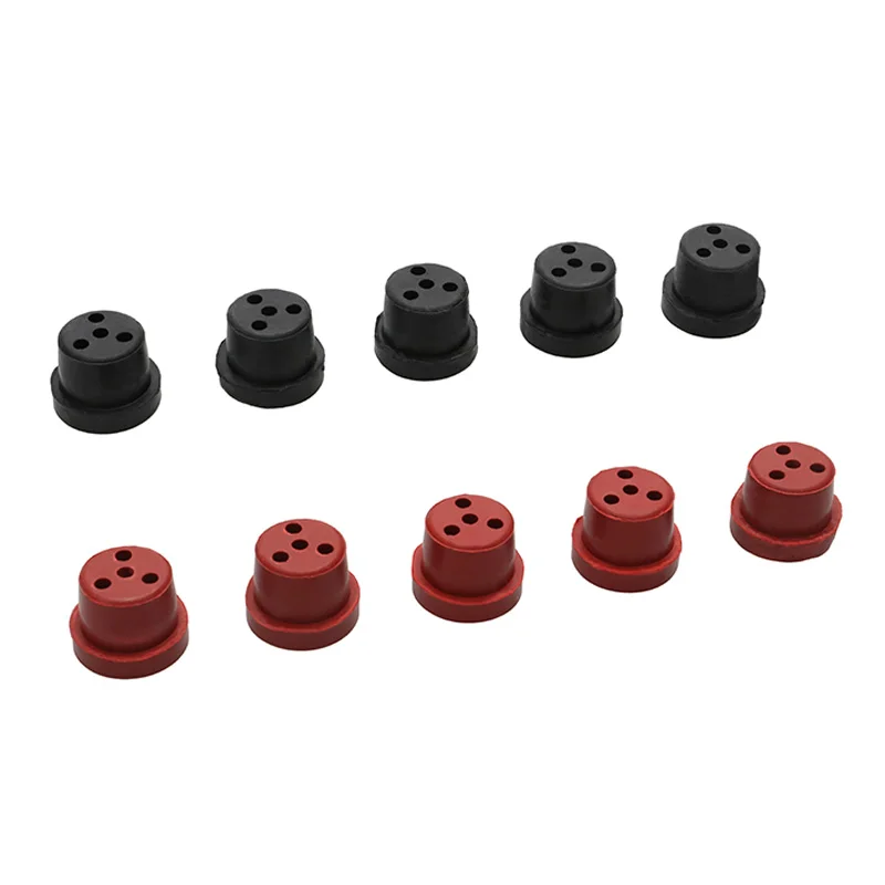 10Pcs Benzine Tank Plug Olielek Stopper Model Vliegtuig Gewijd Rubber Spon Voor Rc Diy Vliegtuigen Onderdelen