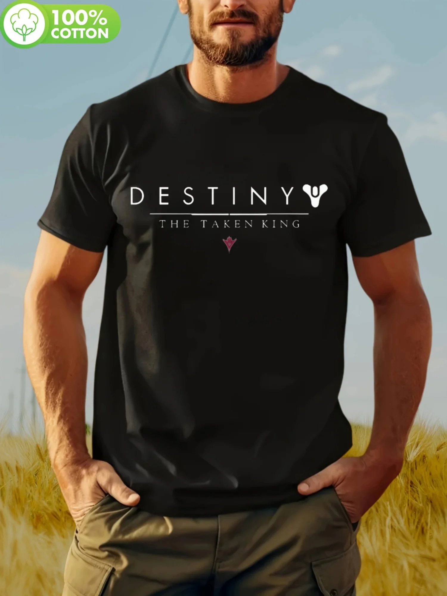 Destiny The Taken King Shirt T-shirt imprimé 100% col rond - 180G