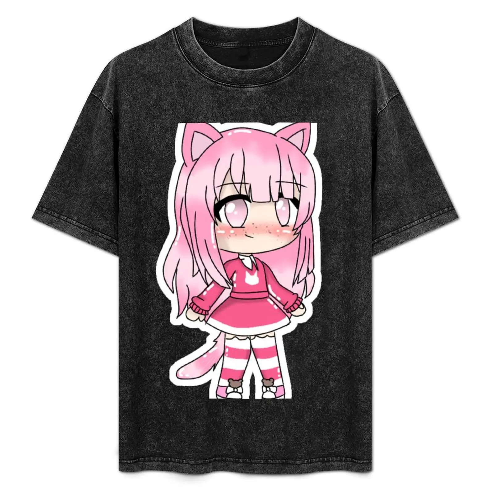 Anna gacha life T-Shirt new edition graphic t shirt vintage oversized t shirt men