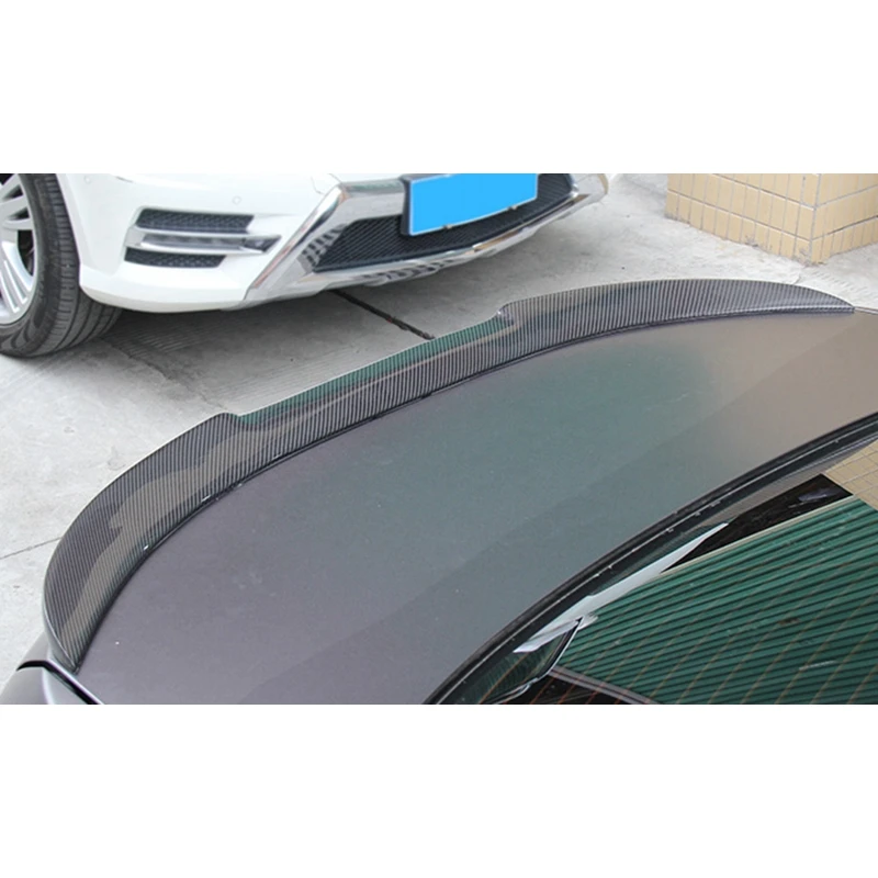 

ДЛЯ BMW 5 серии F10 F18/F10 M5 Седан M Стиль Углеродное волокно Задний спойлер Крыло багажника 2009-2017 FRP Глянцевый черный Кованый карбон