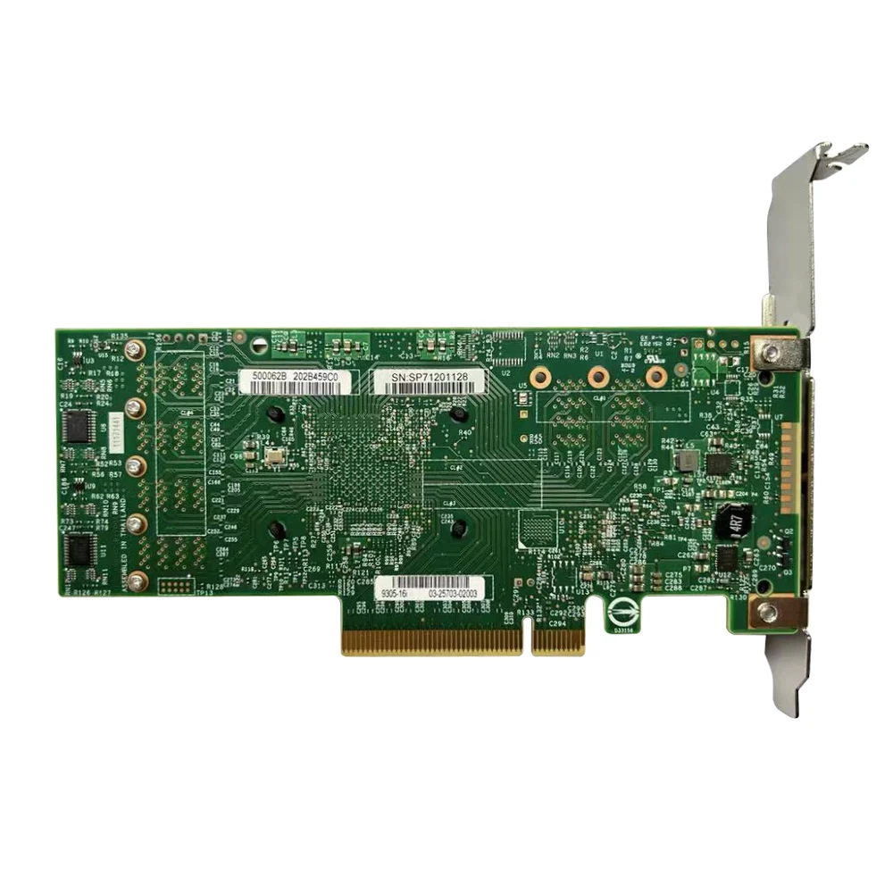 Original SAS9305-16i LSI Logic 12GB/S 03-25703-00 16-Port PCI-e 3.0 SAS RAID Controller 9305-16i Array Card Channel IT Card