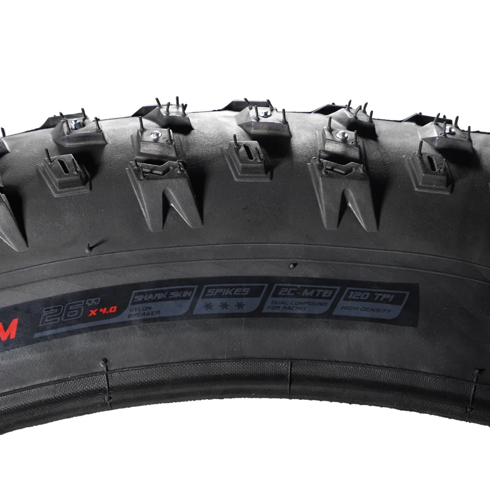 Chaoyang bicycle fat tire 26x4.0 2C-MTB snow bike nail tire 120TPI