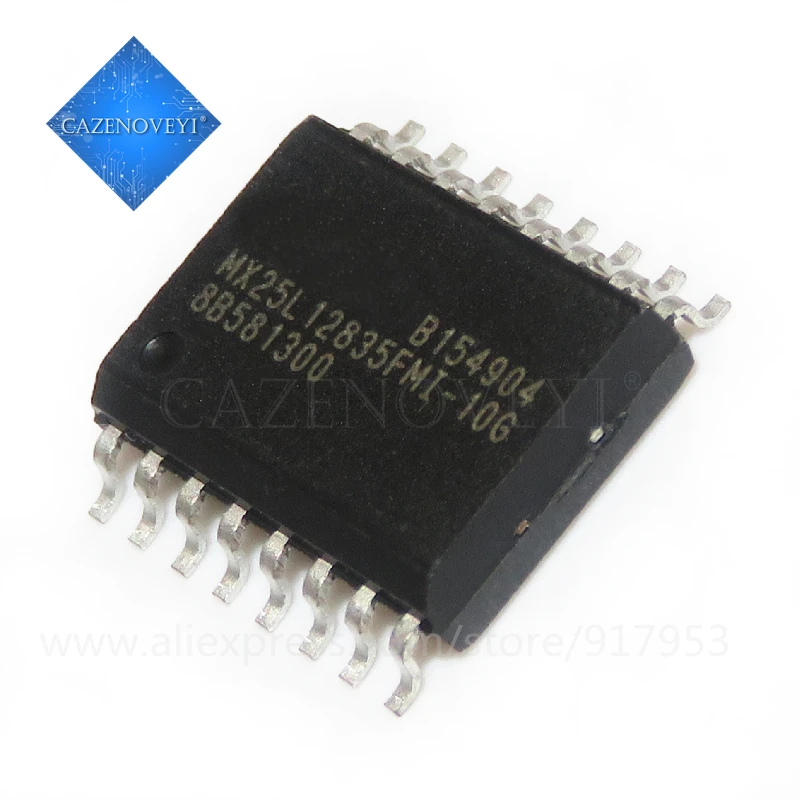 Number Easy to Install MX25L12835FMI-10G MX25L12835FMI MX25L12835F 2.7V-3.6V HENGXING new original Plastic shell