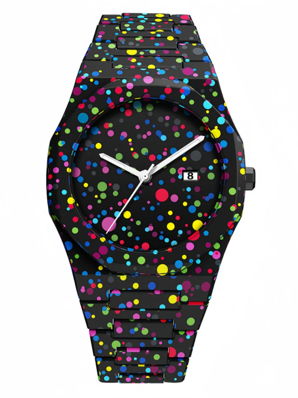 

2025 retro comics storm point oak watch quartz watch fashion wear watch two-dimensional trend niche