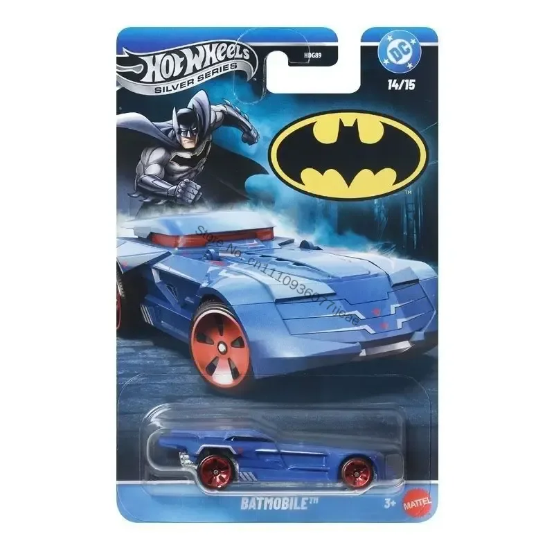 2026 Hot Wheels Silver Label High Speed Batman Vehicle 1:64 Scale Collector's Edition Alloy Diecast Model Set HDG89(U) Batch - view 5