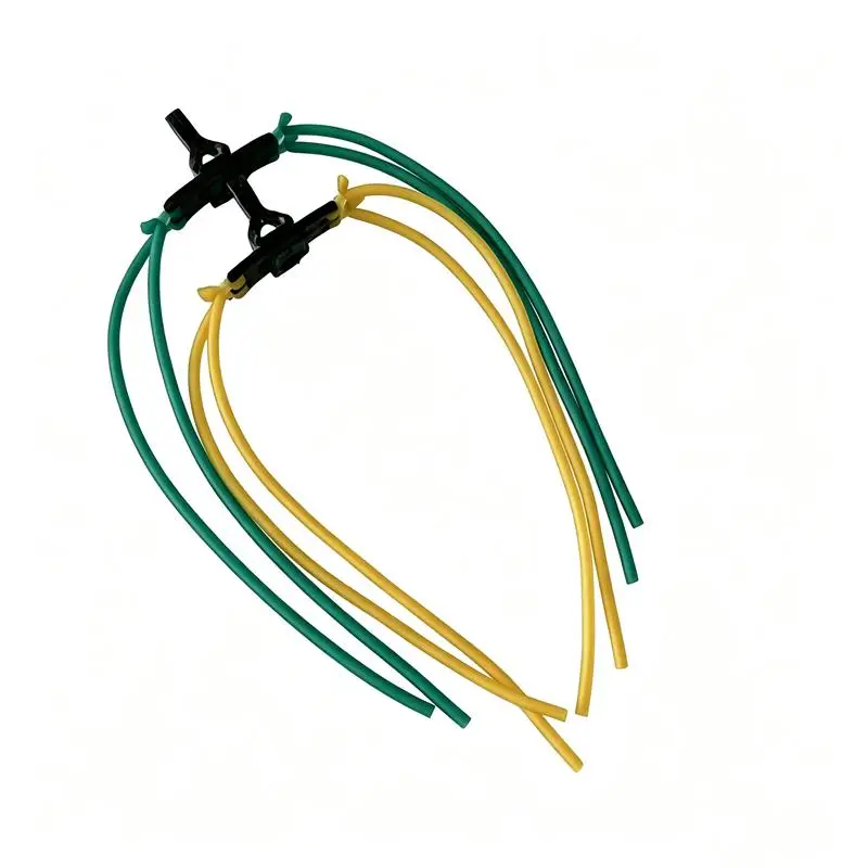 Slingshot 1636 4-Strand Rubber Band Built-in Magnet Hand Grip Shooting Accessory