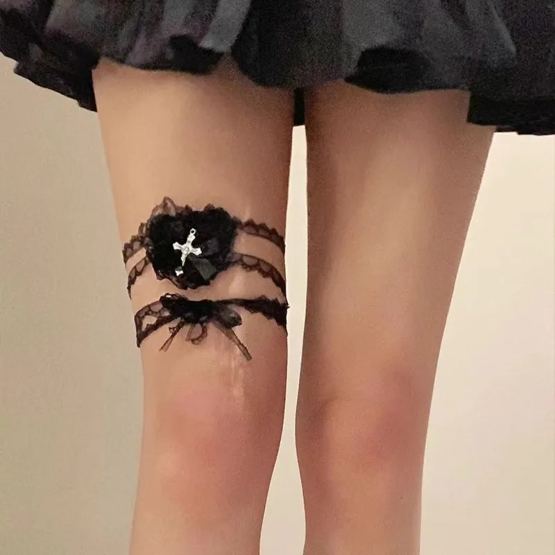 Máscara de ojos de encaje Lolita para mujer, máscara facial de mascarada cruzada de Halloween, accesorios para fiesta de graduación, disfraces de disfraces para club nocturno de Navidad