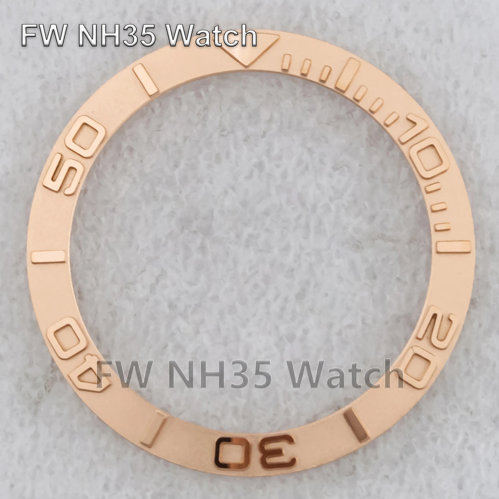 

38*30.5mm Sloped Ceramic Bezel Insert Fit for Yacht-Master 40mm Watch Case DIY Replacements Watch Insert Ring Watch Accessories