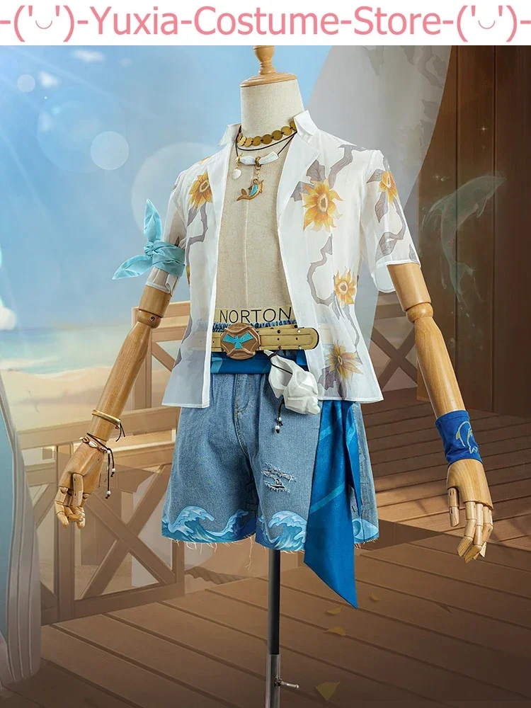 Identity V Norton Campbell Prospector Midsummer Fashion Cosplay Costume Cos Game Anime Party Uniform Hallowen Play Role Clothes