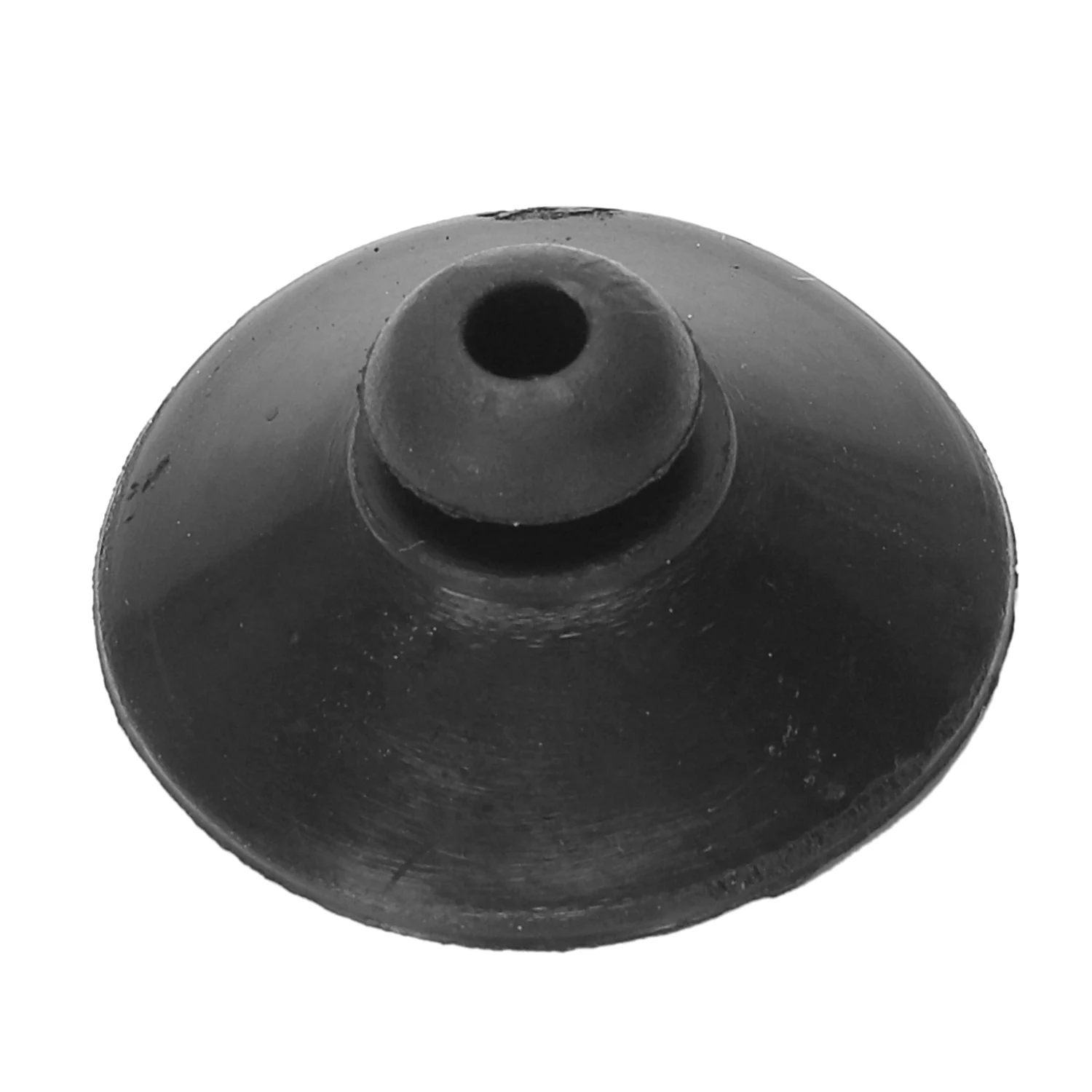 Clipe de borracha preta para aquário, bomba do tanque de peixes, 10 x, 27mm