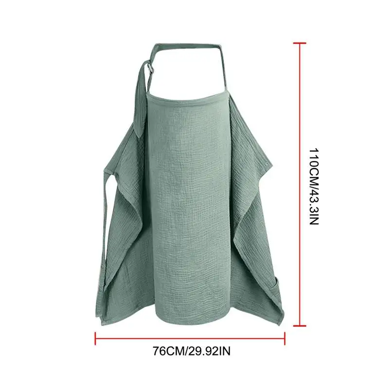 Breathable Breastfeeding Cover Multi-Use Adjustable Nursing Apron Covers Soft Privacy Feeding Nursing Cloth for Mother Outing