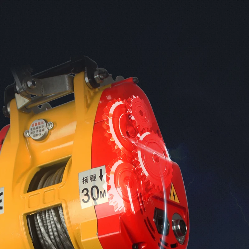 Household Wire Rope Electric Flexible Operation Small King Kong Hoist