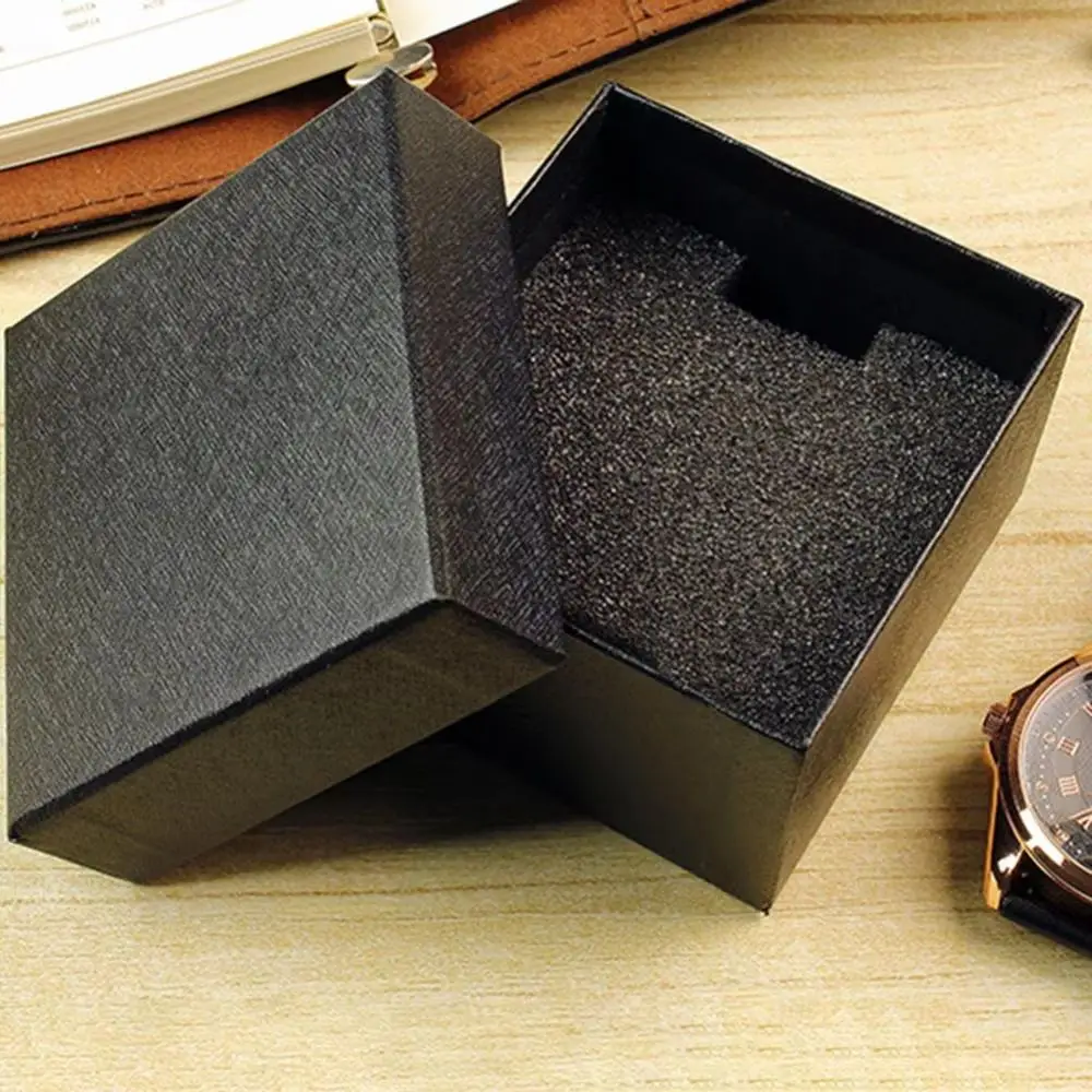 

Модная шкатулка для ювелирных изделий 2025 года, коробка для хранения часов, подарочные коробки, квадратный браслет, держатель для ювелирных изделий для часов, упаковка, подарочные коробки