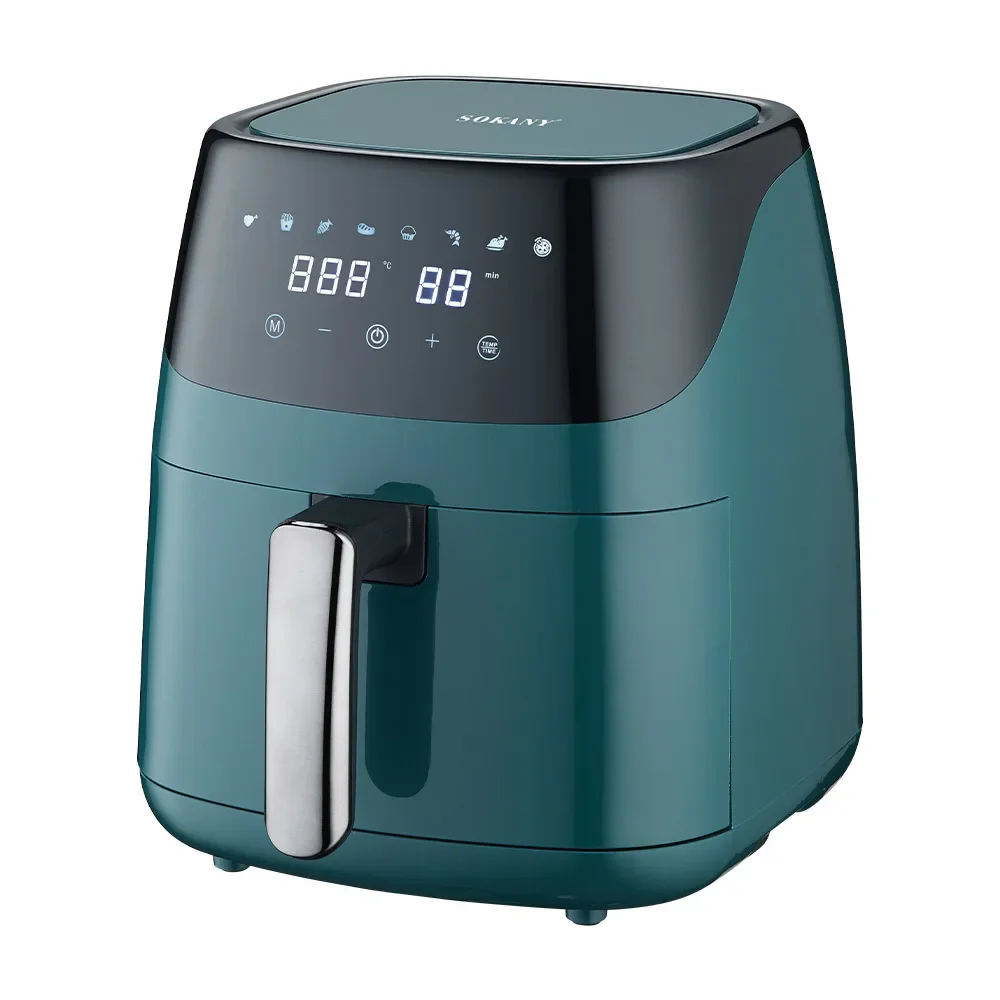 

Аэрофритюрница для дома с сенсорным экраном 7,2 л, 500 Вт, автоматическая многофункциональная фритюрница, бытовой кухонный продукт