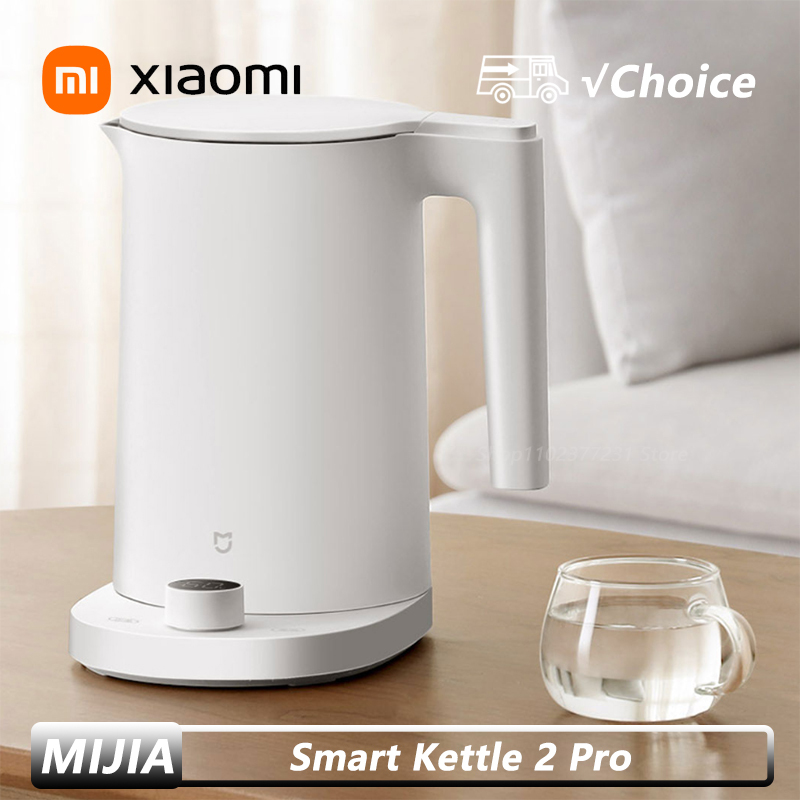  XIAOMI Smart Kettle 2 Pro Electric Kettles Kitchen Appliances LED Display 24H Intelligent Temperature Constant samovar MIJIA app 