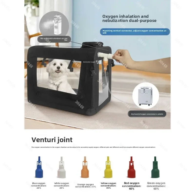 Pet Oxygen Machine for Home Small Dog Oxygen Machine Cat   Silent Atomization   Chamber