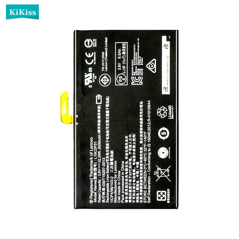 L15C2P31(Android) Tablet Battery For Lenovo Yoga Book YB1-X91F X91L X91X YB1-X90F Android Series(not For Windows) 8500mAh