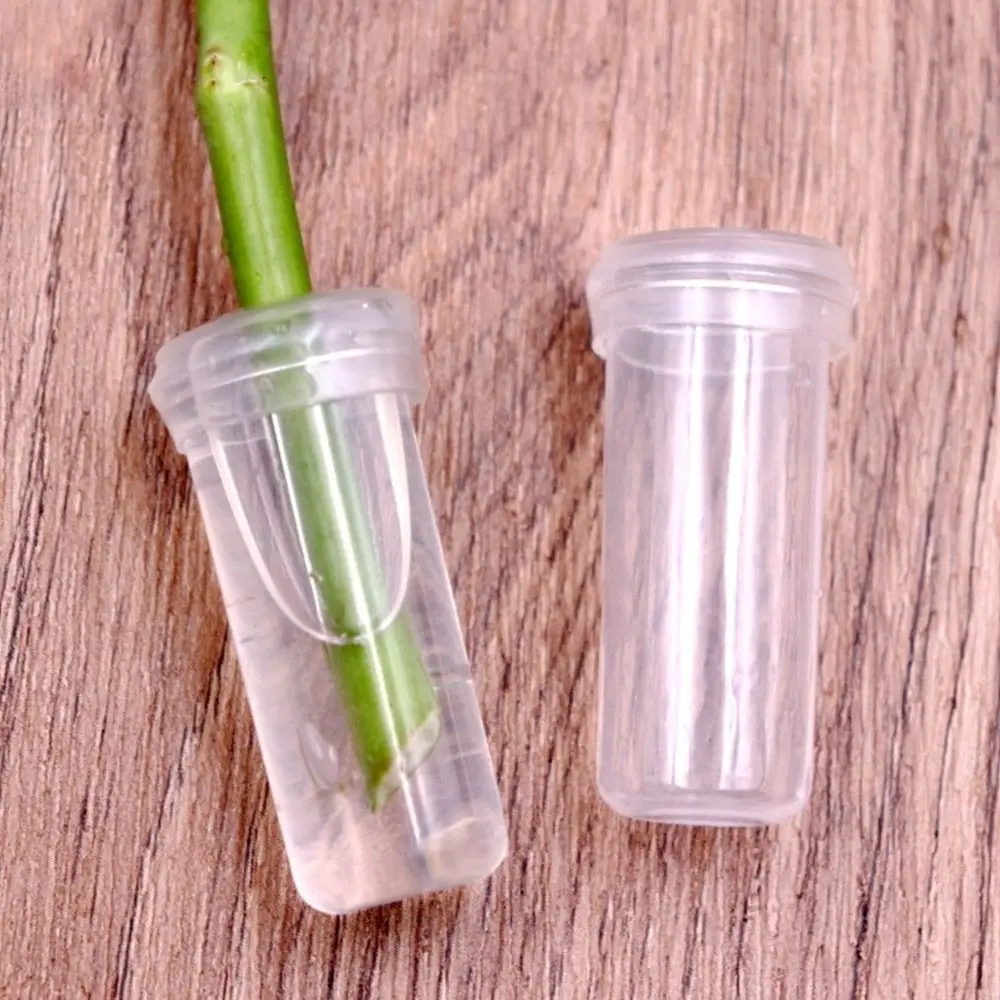 New Fresh Flower Plant Nutrition Tube 4.1cm Plastic Floral Water Tube Fresh-keeping Floral Packing Supplies Hydroponic Container