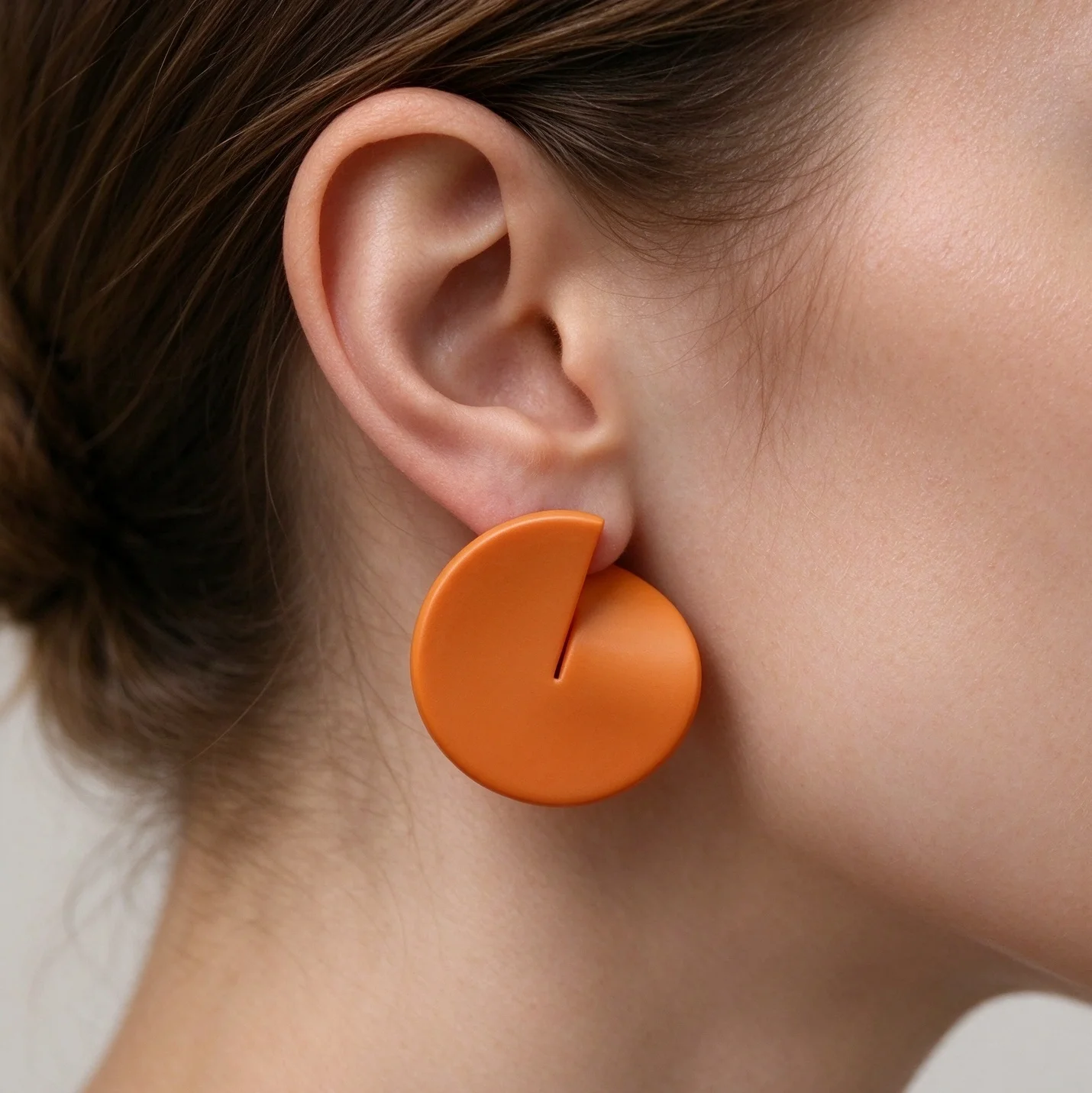 Dots Trendy Pop Modern Simple Stylish Multi Solid Colors Polymer Clay Earrings Studs For Party Daily Casual Wearing