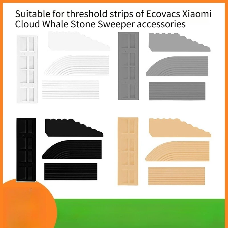 Replacement Threshold Ramp Pad Step Slope Strip for Ecovacs Xiaomi Narwal Roborock Robot Vacuum Cleaner Accessories