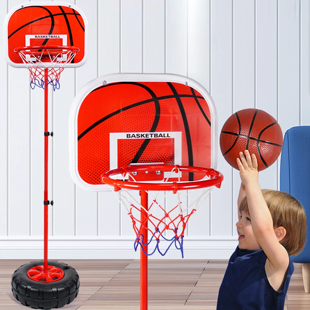 Basketball Hoop Stand Mini Basketball Hoop Height Adjustable Portable Basketball Hoop for Kids Youth Adult