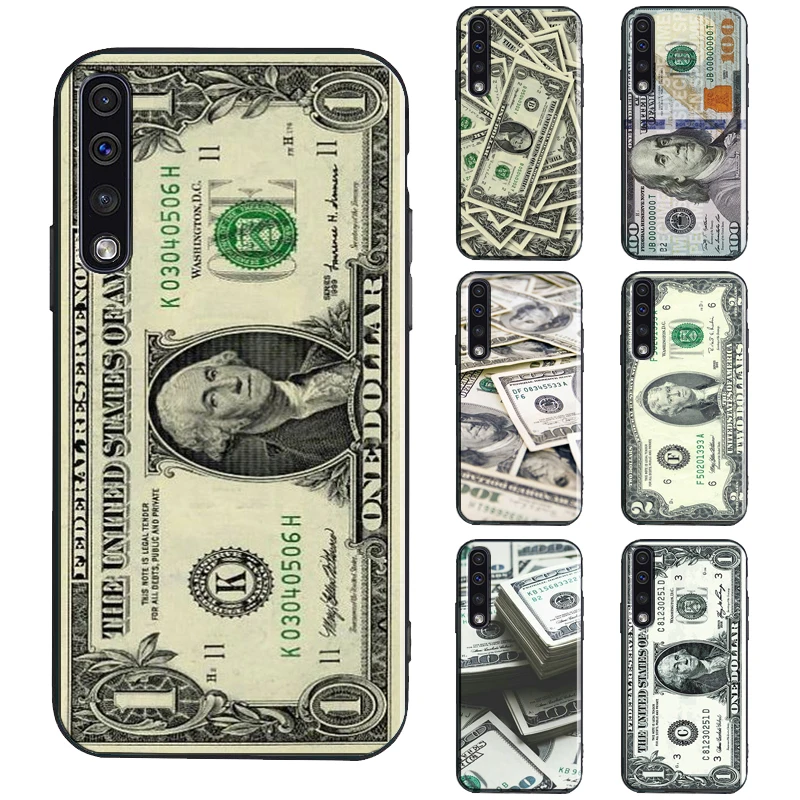 Money Dollars Cash Case For Samsung A51 A71 A11 A31 A41 A01 A02S A40 A50 A70 A21S A20e A12 A32 A52 A72 Cover