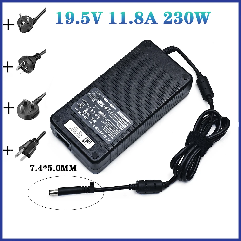 

19.5V 11.8A 230W 7.4*5.0mm HSTNN-DA12 AC Power Adapter For HP Omni 27 EliteBook 8740W 8760W 8770W HSTNN-LA12 Laptop Charger